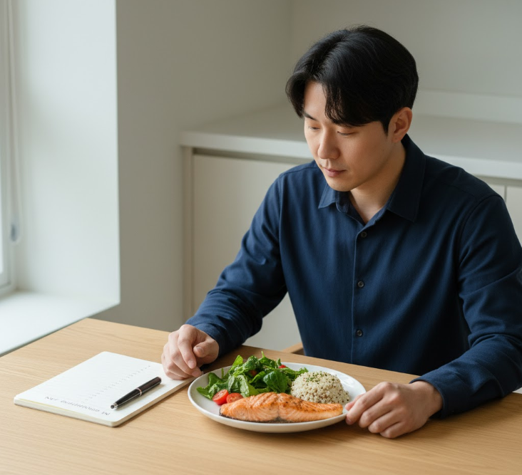 Focus on what your body actually needs: a real, balanced meal, not genetic extremes.