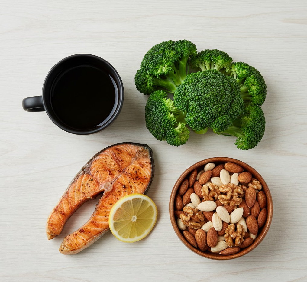 A foods that helps liver. 