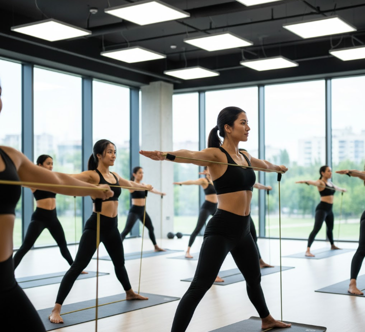 how planned exercise and group activities enhance mental resilience and a sense of community.