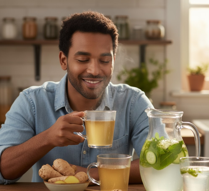 Explore the soothing power of ginger for nausea relief.