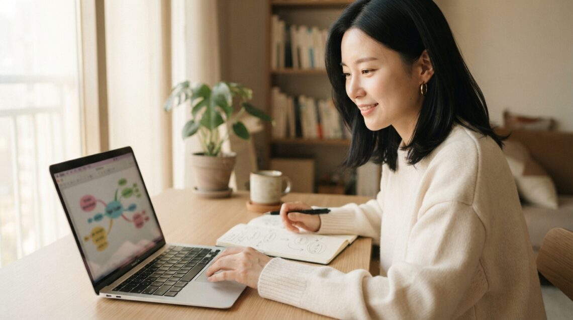 블로그 주제 권위성을 높이는 토픽 클러스터 기본 구조도