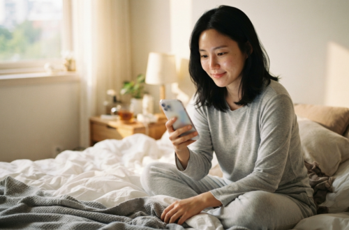 블로그 통계 화면에서 일별 방문자 수 지표를 분석하는 모습