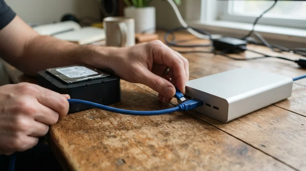 synology nas docker wordpress 데이터 보존을 위한 드라이브 연결