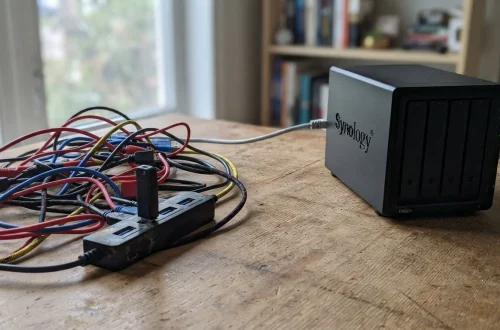 synology nas docker wordpress 구축을 위해 연결된 시놀로지 기기