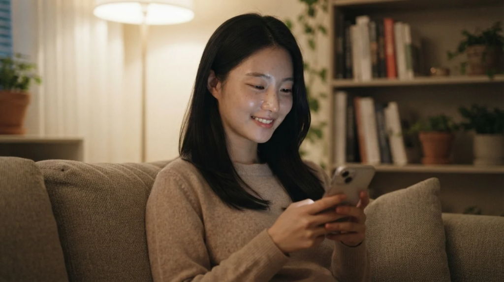 식물 화분과 블로그 운영 기록
