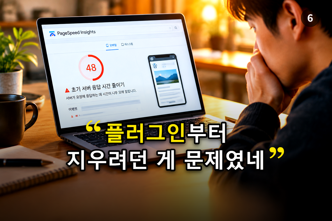 초기 서버 응답 시간